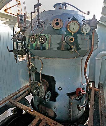 The Boiler in situ