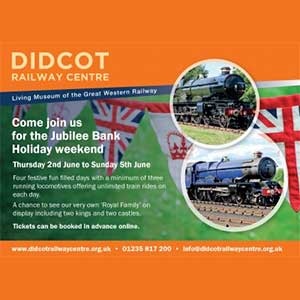 Jubilee Bank Holiday Steam Days